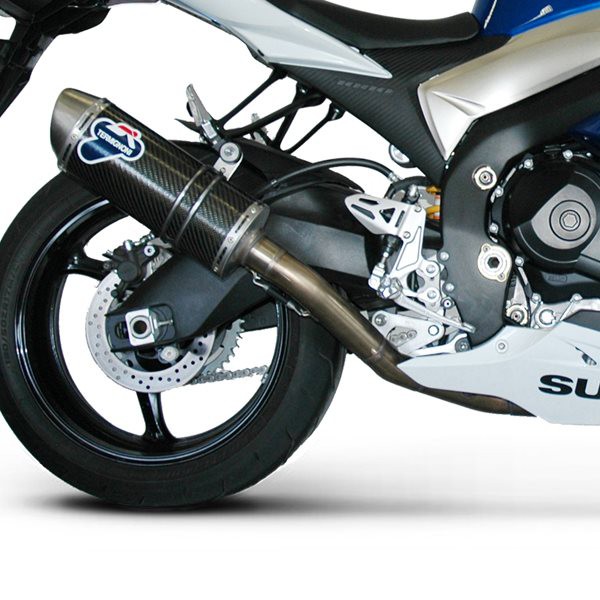 Silencieux Termignoni Ovale Carbone pour GSX-R 1000 (09-11)