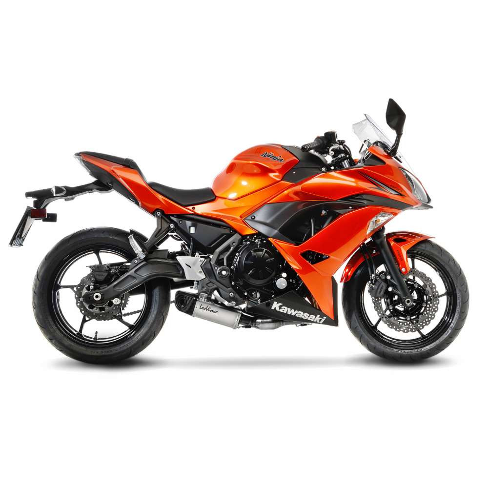 Ligne d'échappement LeoVince Underbody Homologuée pour Ninja 650 (17-20)