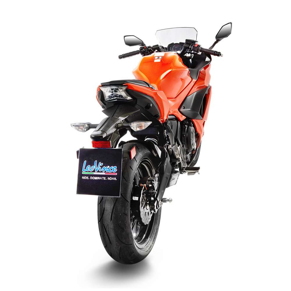 Ligne d'échappement LeoVince Underbody Homologuée pour Ninja 650 (17-20)