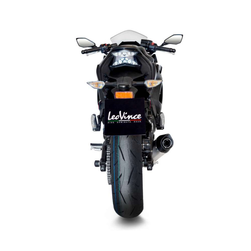 Ligne d'échappement LeoVince LV One Evo Homologuée pour Ninja 650 (17-20) Ligne d'échappement LeoVince LV One Evo Homologuée pour Ninja 650 (17-20)
