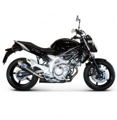 Silencieux Termignoni Ovale inox pour Suzuki Gladius (09-12)