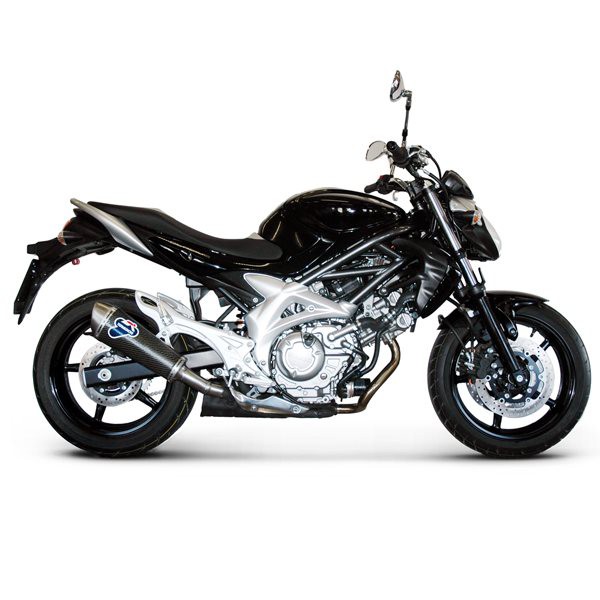 Silencieux Termignoni Ovale inox pour Suzuki Gladius (09-12)