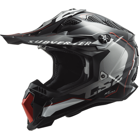 Casque Cross LS2 Subverter Blanc – Polycarbonate KPA, Intérieur Lavable, 1300g – Homologation ECE 2206 – Taille M - 9