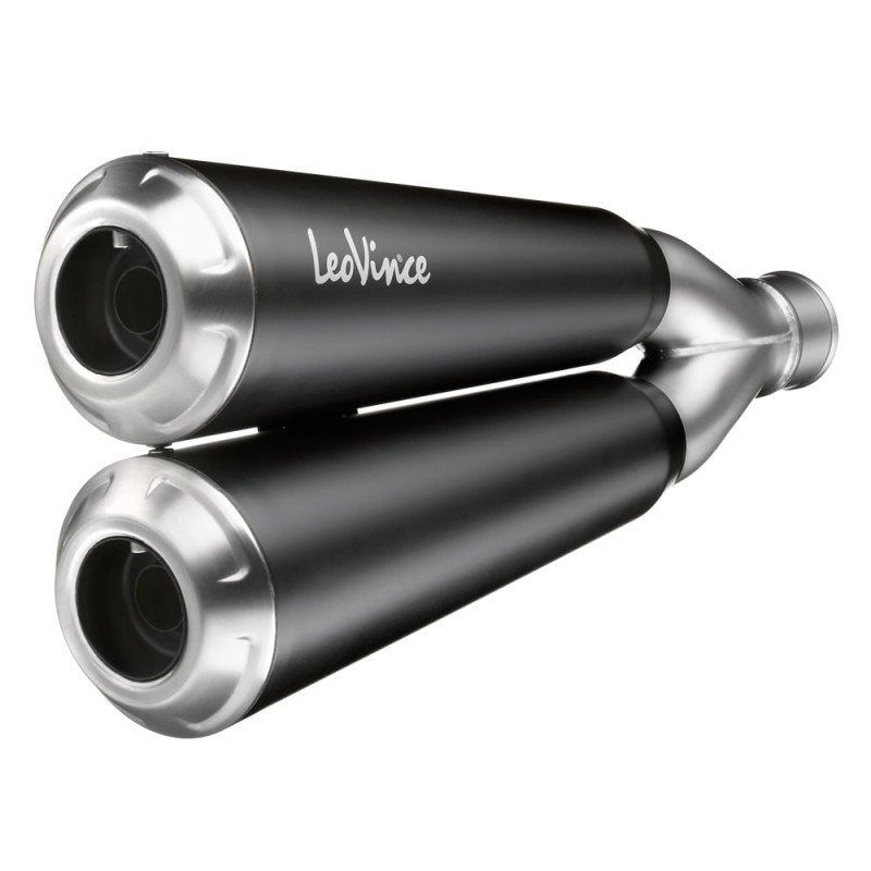 Silencieux LeoVince GP Duals Homologué pour SV 650 (16-22) Silencieux LeoVince GP Duals Homologué pour SV 650 (16-22)