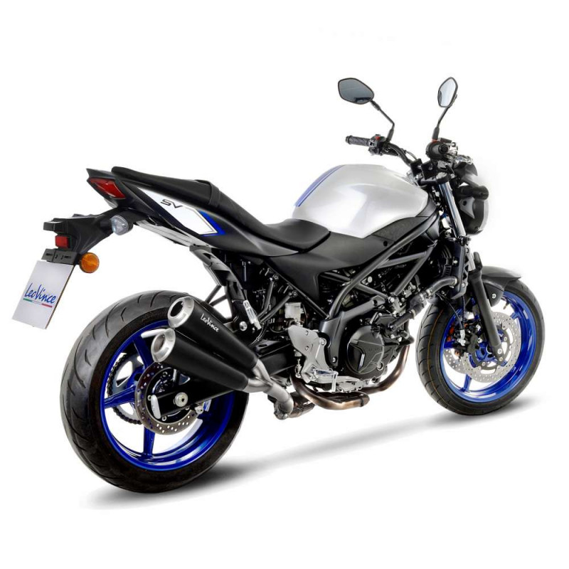 Silencieux LeoVince GP Duals Homologué pour SV 650 (16-22) Silencieux LeoVince GP Duals Homologué pour SV 650 (16-22)