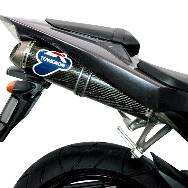 Paire de Silencieux Termignoni Ovale Carbone pour R1 (04 -06)