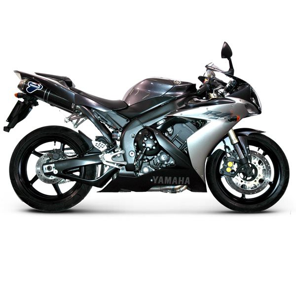 Paire de Silencieux Termignoni Ovale Carbone pour R1 (04 -06)