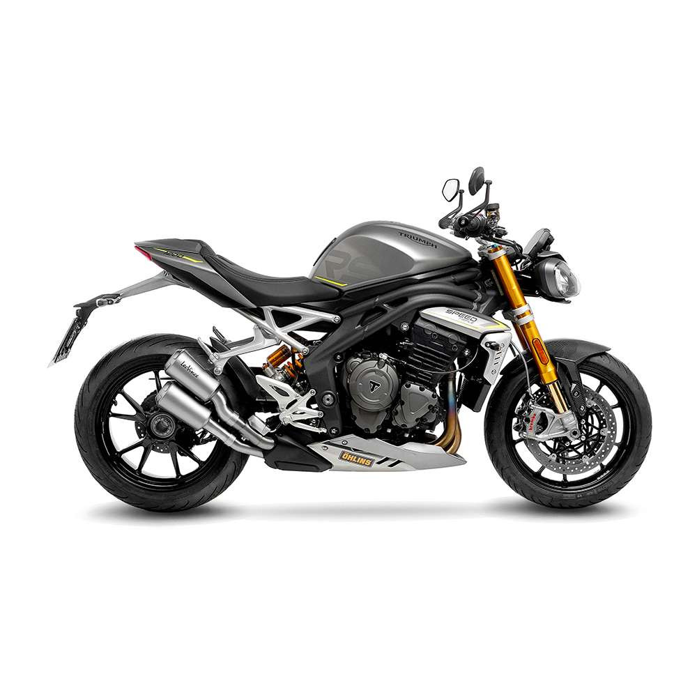 Double Silencieux LeoVince LV-10 Homologué pour Speed Triple 1200 (21-24)