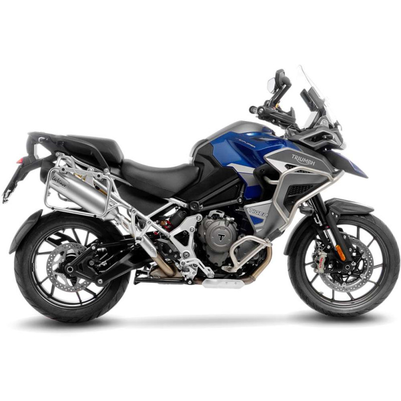 Silencieux LeoVince LV One Evo Homologué pour Tiger 1200 (22-24) Silencieux LeoVince LV One Evo Homologué pour Tiger 1200 (22-24)