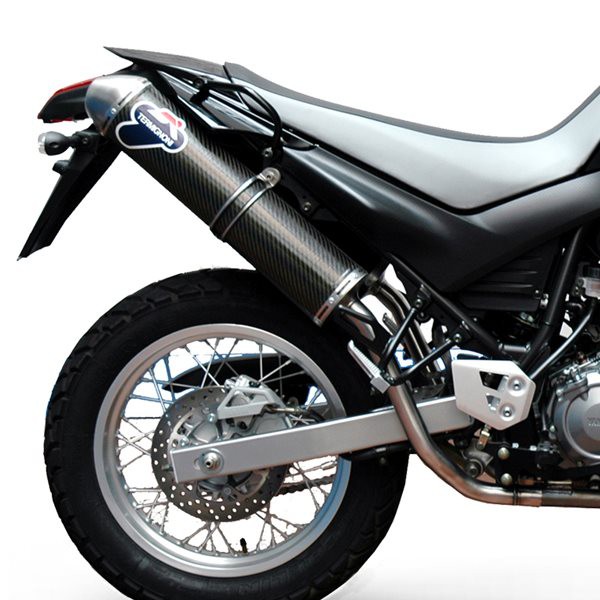 Paire de Silencieux Termignoni Ovale Carbone pour XT 660 (04-12)