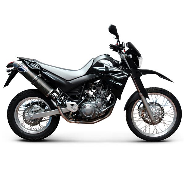 Paire de Silencieux Termignoni Ovale Carbone pour XT 660 (04-12)