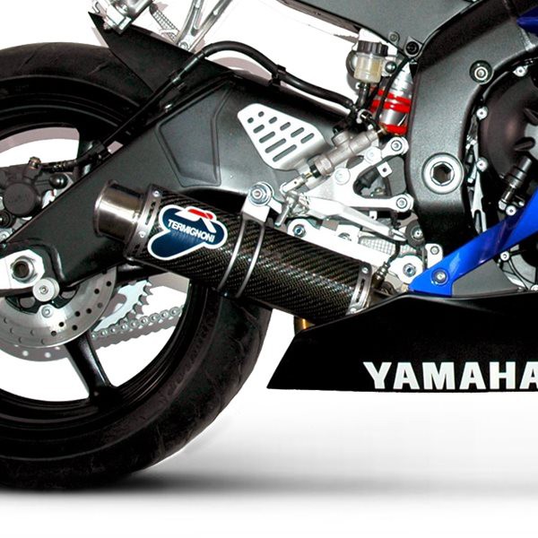 Silencieux Termignoni Rond Carbone pour Yamaha R6 (06-12)