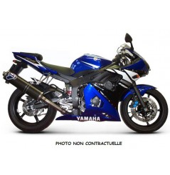 Silencieux Termignoni Ovale Aluminium pour R6 (03-05)