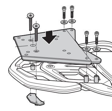 Support Top Case Shad pour BMW R1200RT (14-18) R1250 RT (19-24)