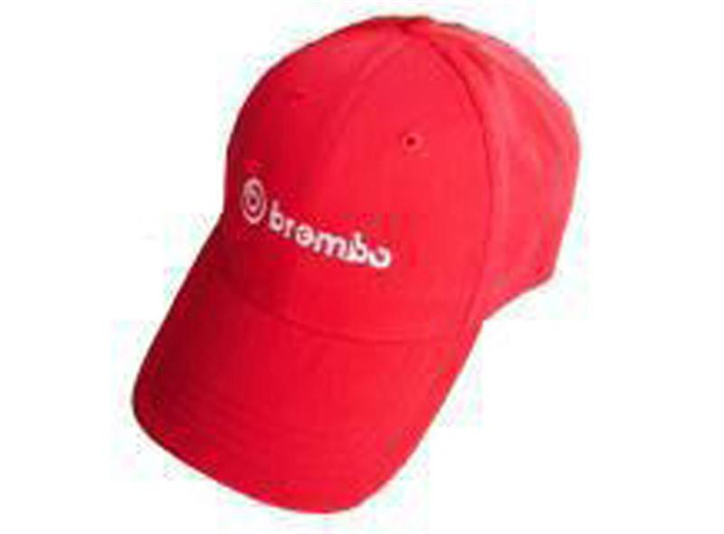 Casquette brodée Brembo Rouge
