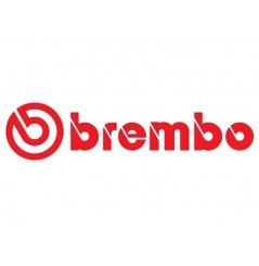 Stickers Brembo Découpe rouge Taille L 190x45