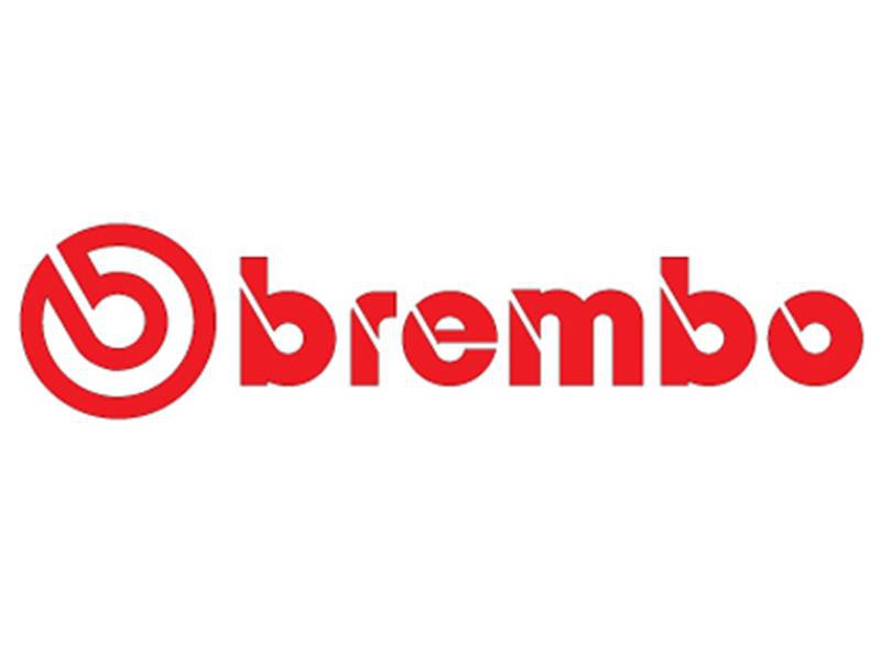 Stickers Brembo Découpe rouge Taille L