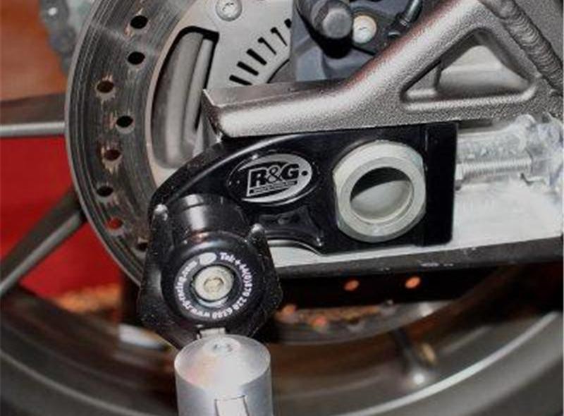 Pions / Diabolo de levage déporté racing R&G pour BMW S1000XR (15-19) - CR0033BK