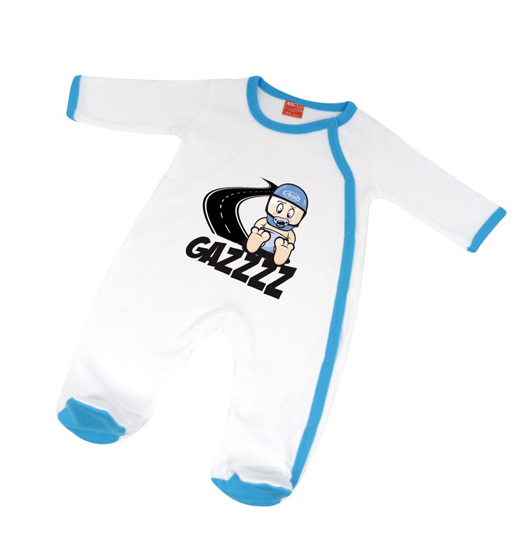 Pyjama Bébé GAZZ 12 - 18 mois Blanc Bleu
