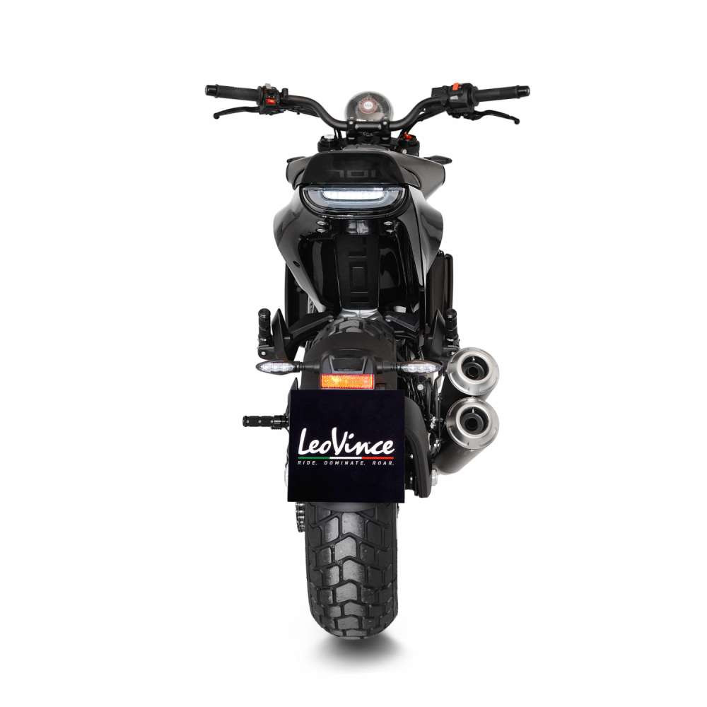 Silencieux LeoVince GP Duals Homologué pour 701 Svartpilen (18-20)