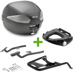 Pack Givi Monolock Top Case + Support pour Honda CB 1000 R (08-17)