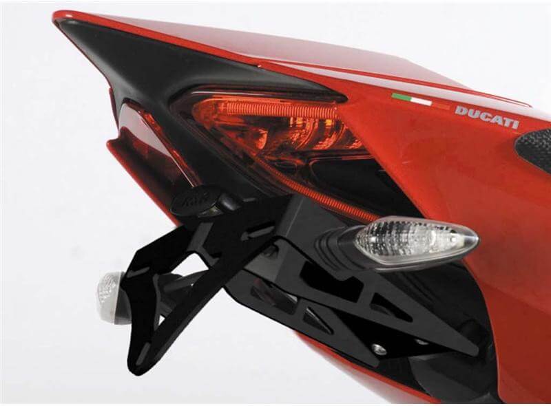 Support de Plaque R&G pour Ducati 1199 Panigale (12-14) 1299 Panigale (15-19) - LP0115BK