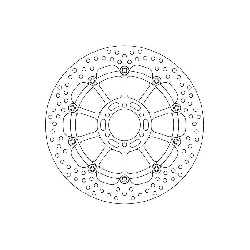 Disque de frein Avant Moto-Master Halo pour 748 R (2000) - 113101
