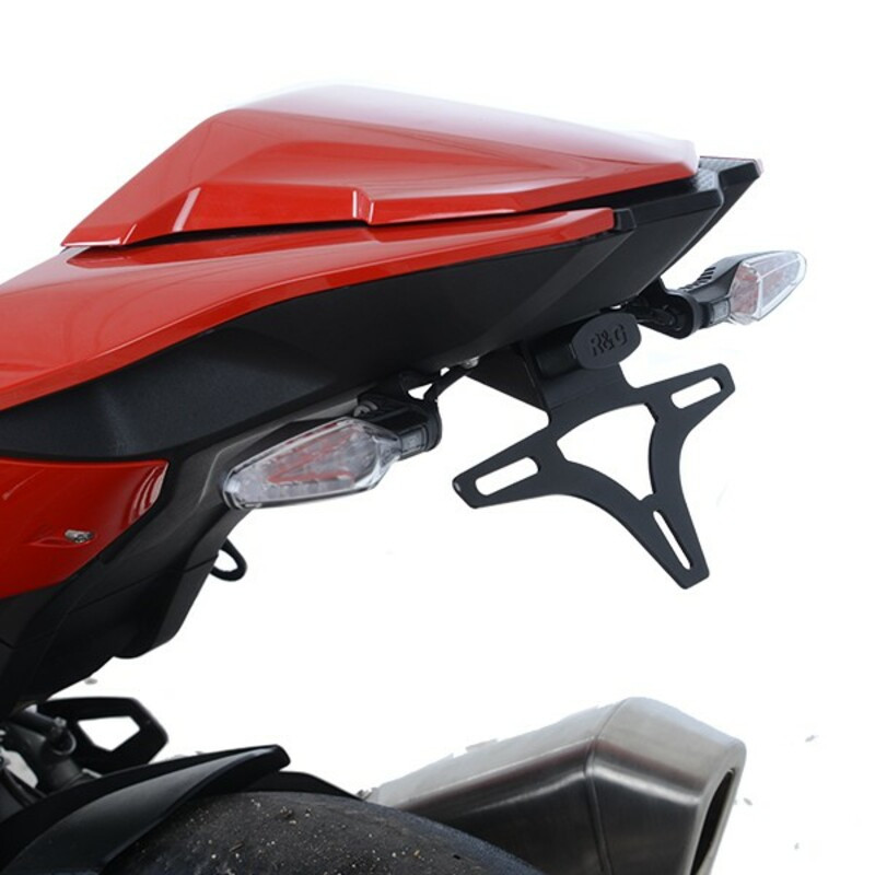 Support de Plaque R&G pour BMW S 1000 R et M (21-24) - LP0268BK