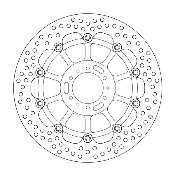 Disque de frein Avant Moto-Master Halo pour 800 Crossrunner (11-14) - 113107