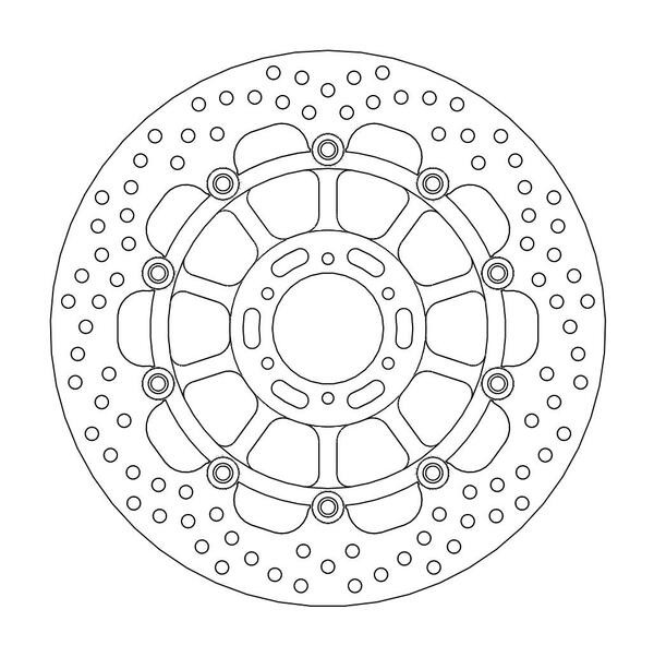 Disque de frein Avant Moto-Master Halo pour CBR 900 RR Fireblade (98-99) - 113111