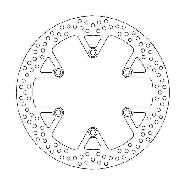 Disque de frein Avant Moto-Master Halo pour 1100 Pan European (90-95) - 110560