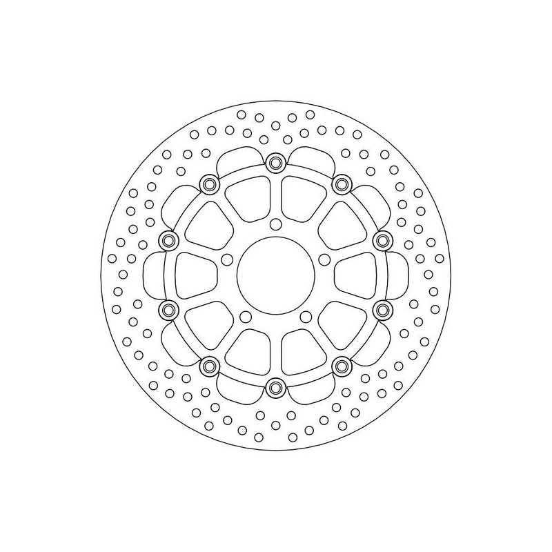 Disque de frein Avant Moto-Master Halo pour KLV 1000 (04-07) - 112126