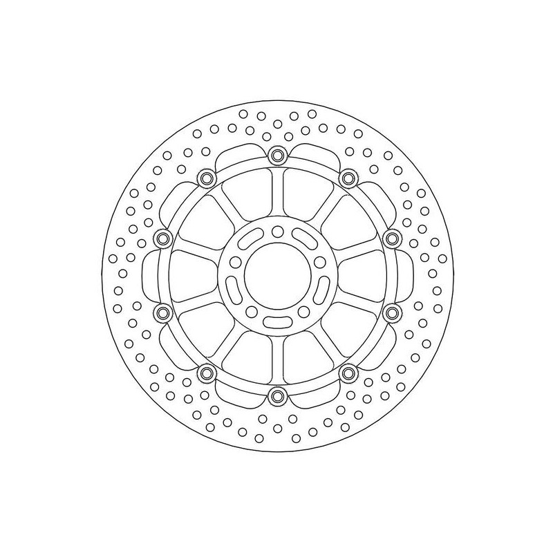 Disque de frein Avant Moto-Master Halo pour ZZR 1100 (93-01) - 113120