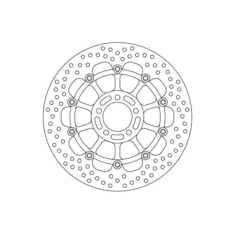 Disque de frein Avant Moto-Master Halo pour ZX-9R Ninja (00-01) - 113118