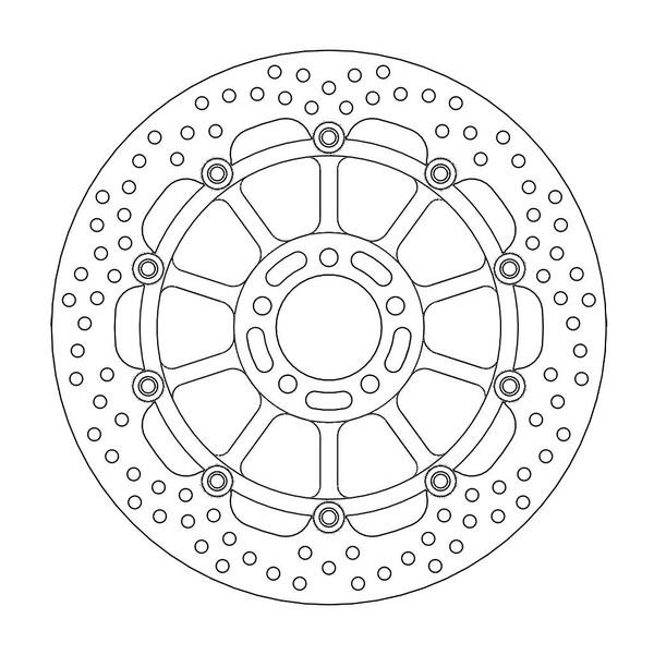 Disque de frein Avant Moto-Master Halo pour ZXR 750 R (91-95) - 113120