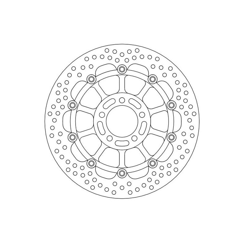 Disque de frein Avant Moto-Master Halo pour ZX6-R Ninja (98-99) - 113119