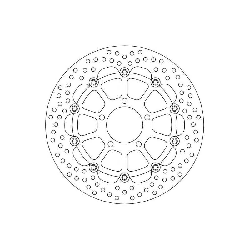 Disque de frein Avant Moto-Master Halo pour 600 GSX-R (04-05) - 112135