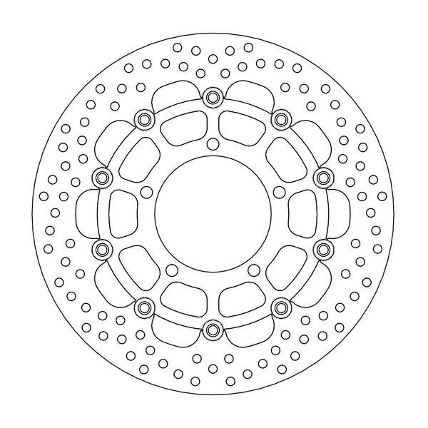 Disque de frein Avant Moto-Master Halo pour 600 GSX-R (06-07) - 112131