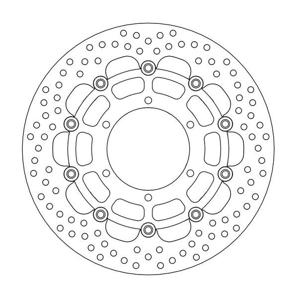 Disque de frein Avant Moto-Master Halo pour GSX-R 1000 (15-16) - 112132