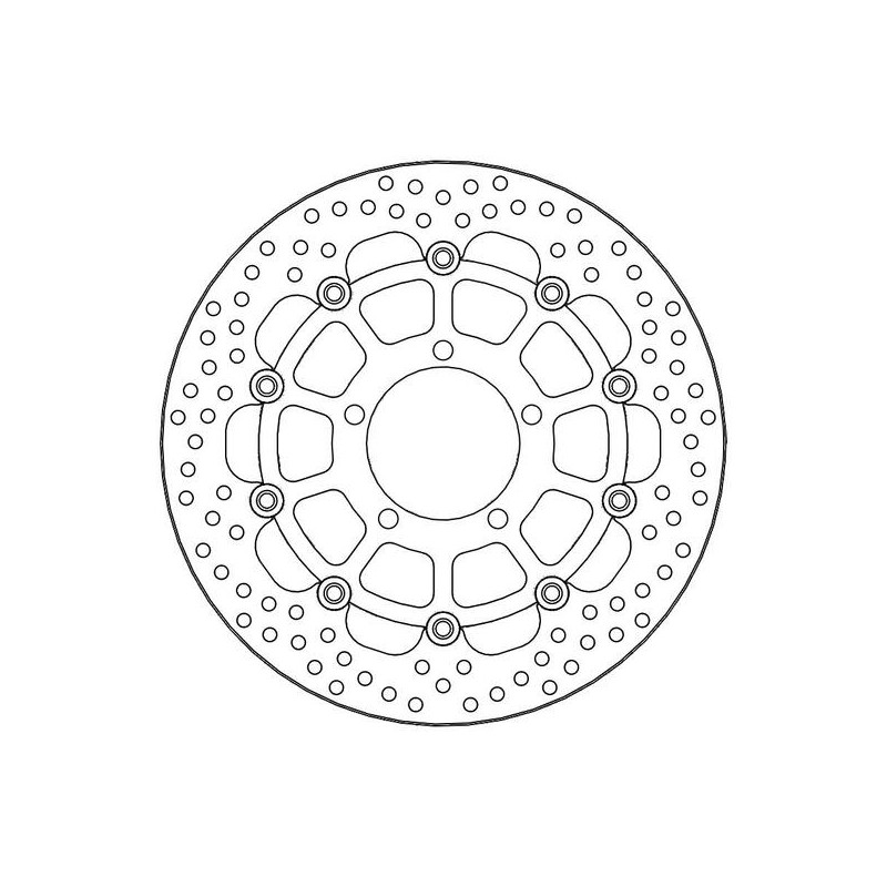 Disque de frein Avant Moto-Master Halo pour Tiger 800 (11-20) - 112166 Disque de frein Avant Moto-Master Halo pour Tiger 800 (11-20) - 112166