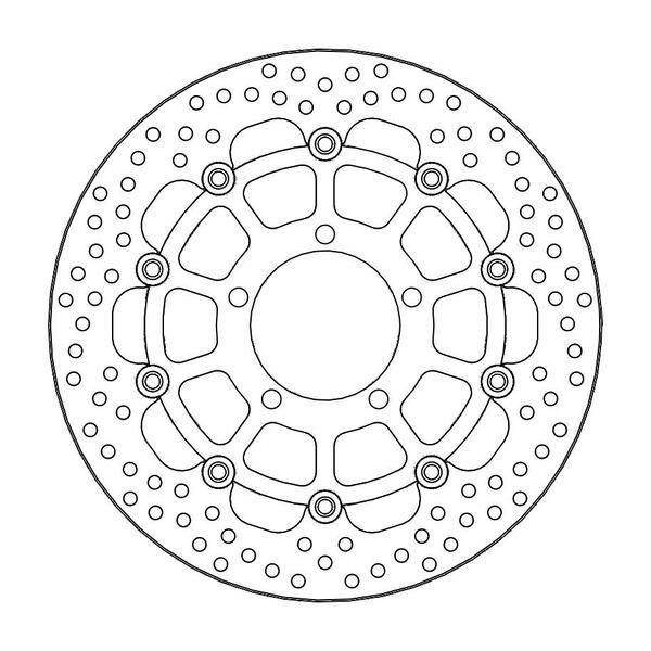 Disque de frein Avant Moto-Master Halo pour Tiger 800 (11-20) - 112166
