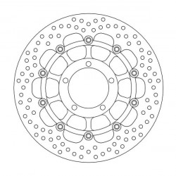 Disque de frein Avant Moto-Master Halo pour Daytona 675 (06-12) - 113128