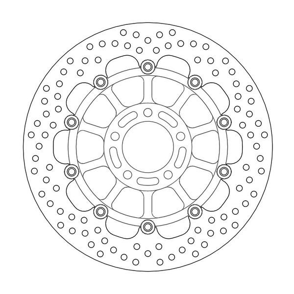Disque de frein Avant Moto-Master Halo pour GSX-R 1100 (89-98) - 113126