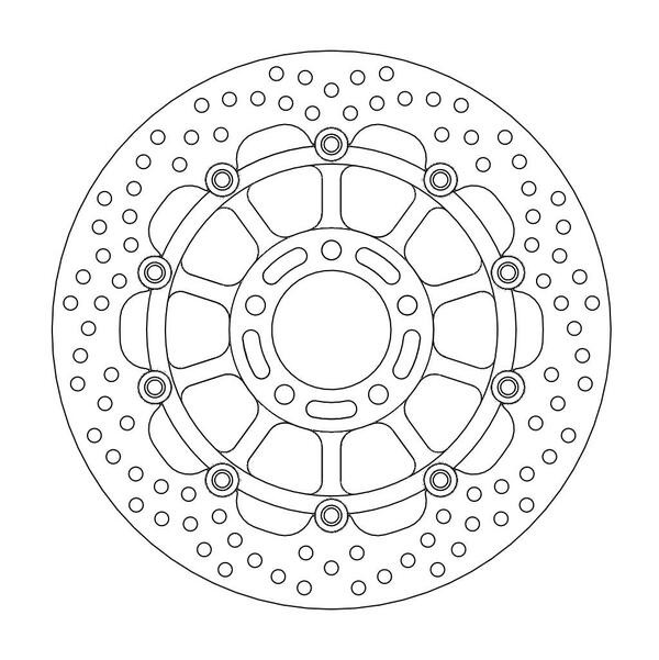 Disque de frein Avant Moto-Master Halo pour GSX 1200 (99-01) - 113123