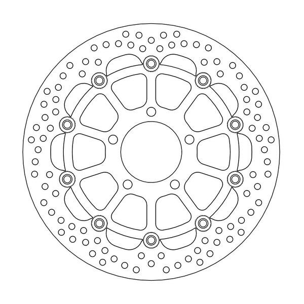 Disque de frein Avant Moto-Master Halo pour 650 Bandit (05-07) - 112134