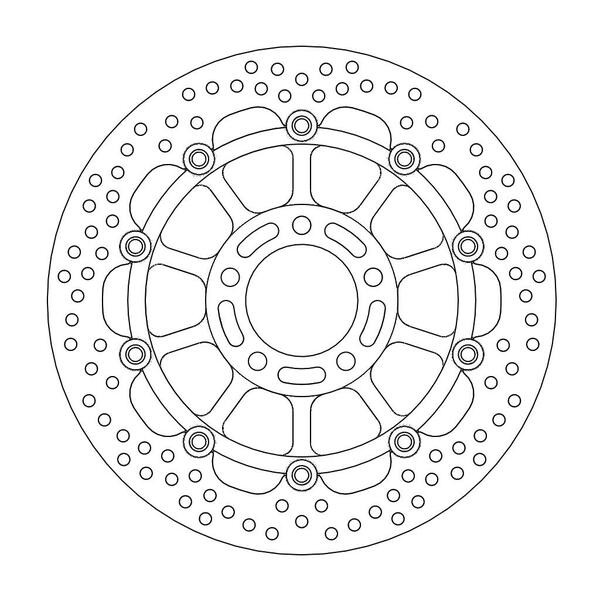Disque de frein Avant Moto-Master Halo pour SV 650 (99-02) - 113125