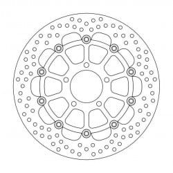 Disque de frein Avant Moto-Master Halo pour SV 1000 S (03-07) - 112126