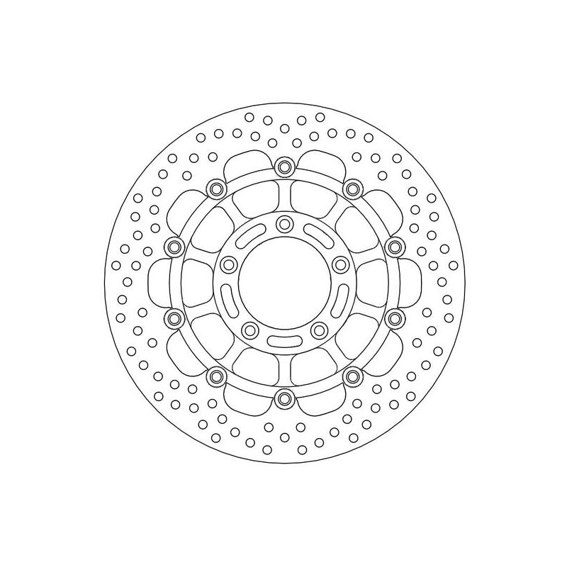 Disque de frein Avant Moto-Master Halo pour Brutale 989 R (08-09) - 113121
