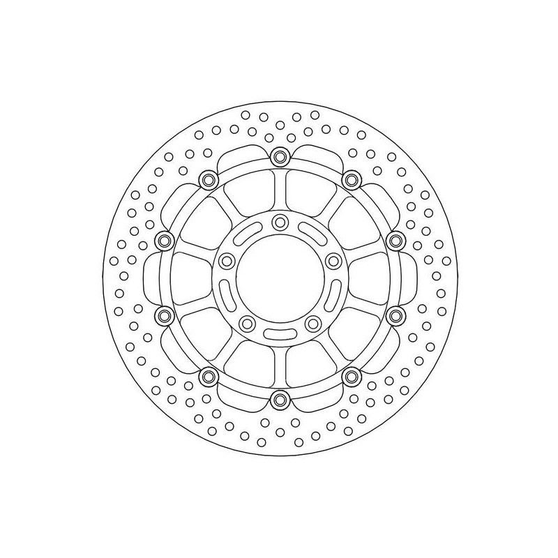 Disque de frein Avant Moto-Master Halo pour Brutale 1090 RR (10-18) - 113122