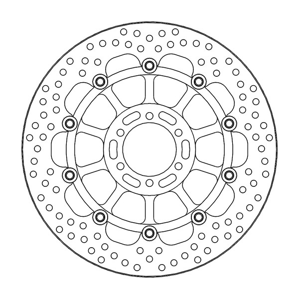 Disque de frein Avant Moto-Master Halo pour 950 Supermoto R (07-08) - 113177
